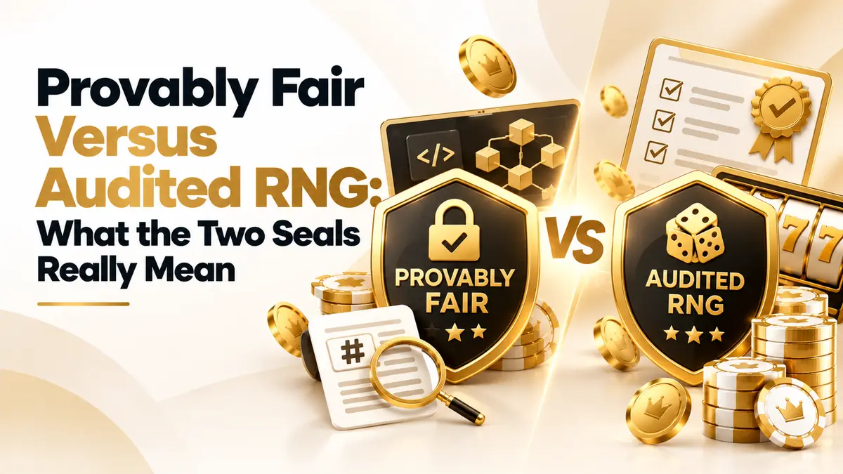 Provably Fair Versus Audited RNG